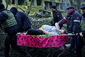 Un fotograma de 20 dies a Mariúpol, que aquest any va obtenir l'Oscar al millor documental.