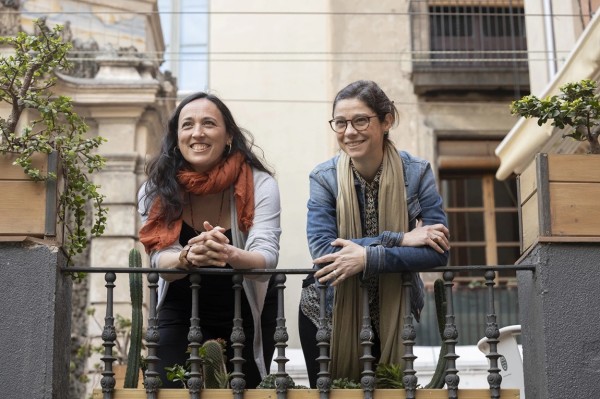 Descobrim qui són les traductores de literatura escandinava Inés García i Carolina Moreno. (Fotografia de Victòria Rovira Casanovas)